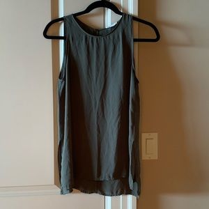 Hi-Low Lush Green Tank Top